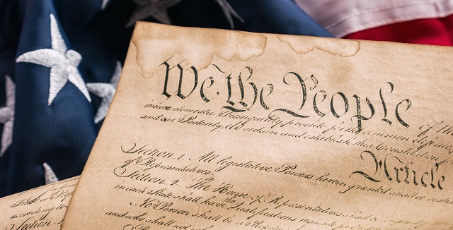 1788 US Constitution comes into effect when New Hampshire is the 9th state to ratify it