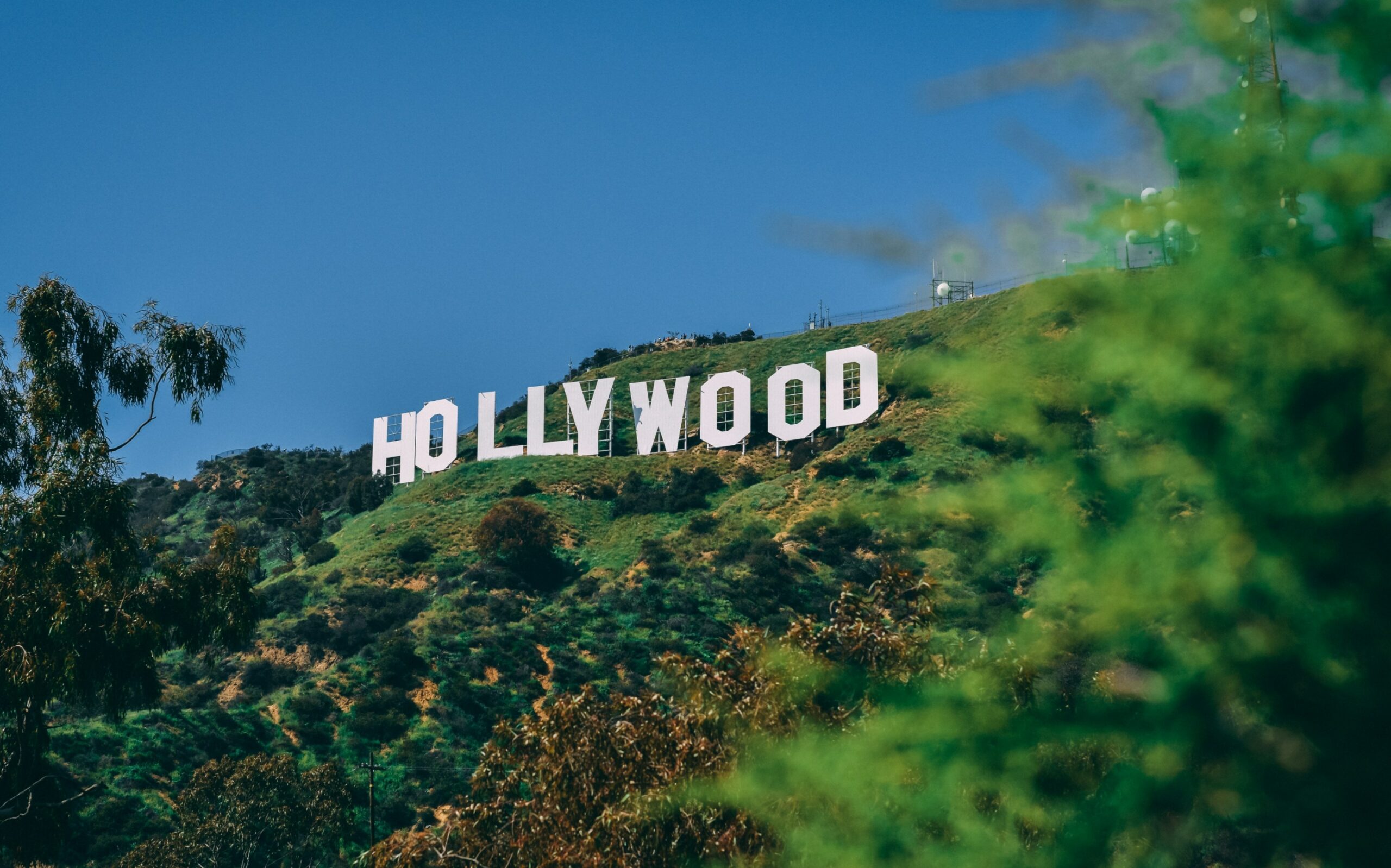 1923 The Hollywood Sign is officially up