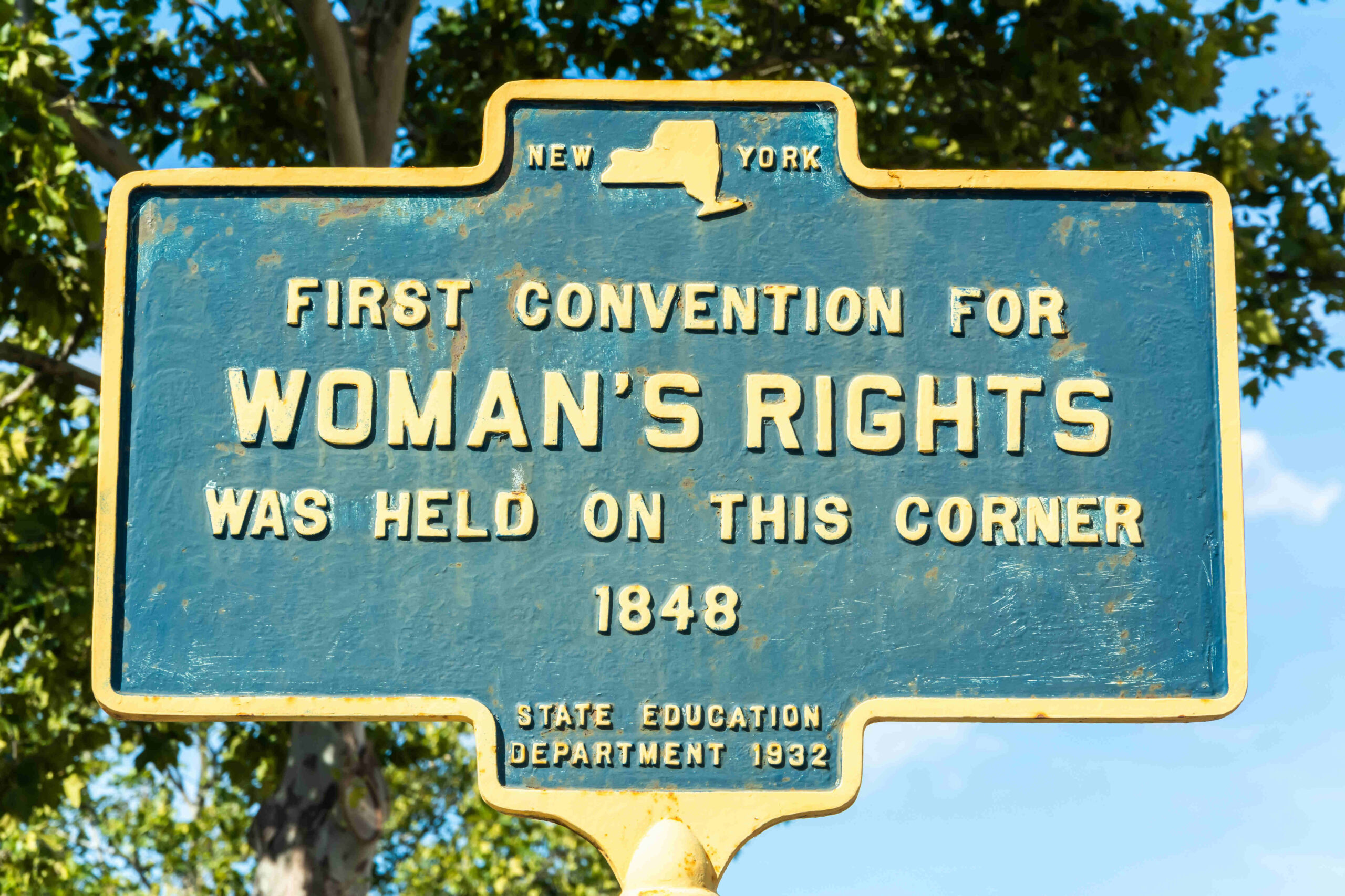 1848 1st US women’s rights convention held in NY