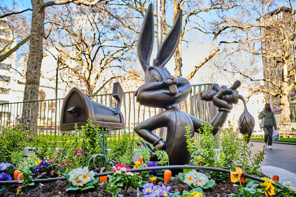 1940 Bugs Bunny, first debuts in “Wild Hare”