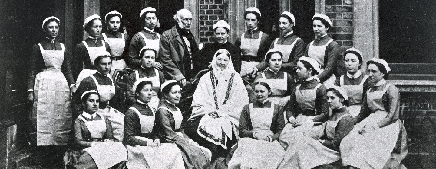 1854 Florence Nightingale and Nurses Sent to the Crimean War