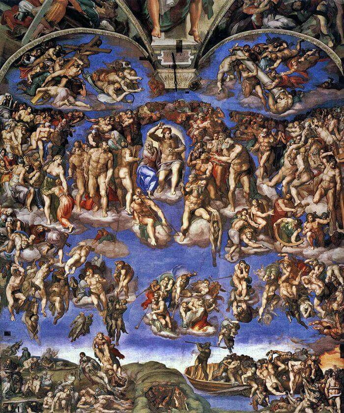 Michelangelo Finishes “Last Judgment” in Sistine Chapel