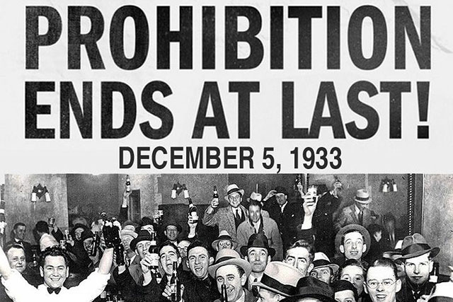 Prohibition Ends With 21st Amendment