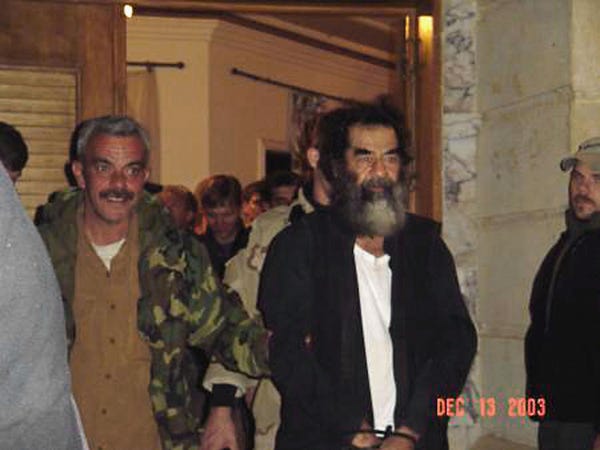 US captured Saddam Hussein