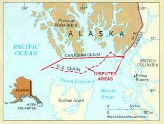 Russia & Britain Establish The Alaska-Canada Boundary