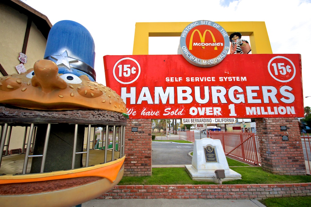 First McDonald’s Opens in San Bernardino, CA