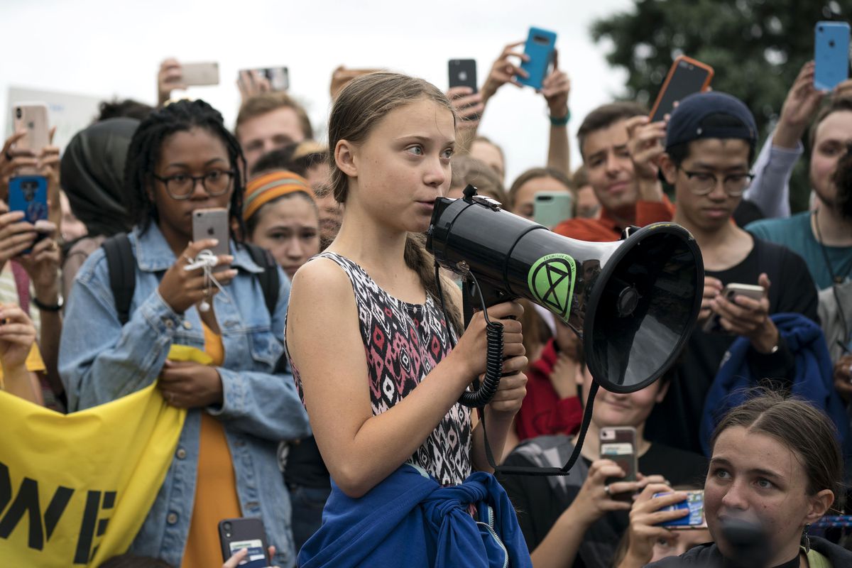 2019 – Greta Thunberg leads world’s largest climate change protest