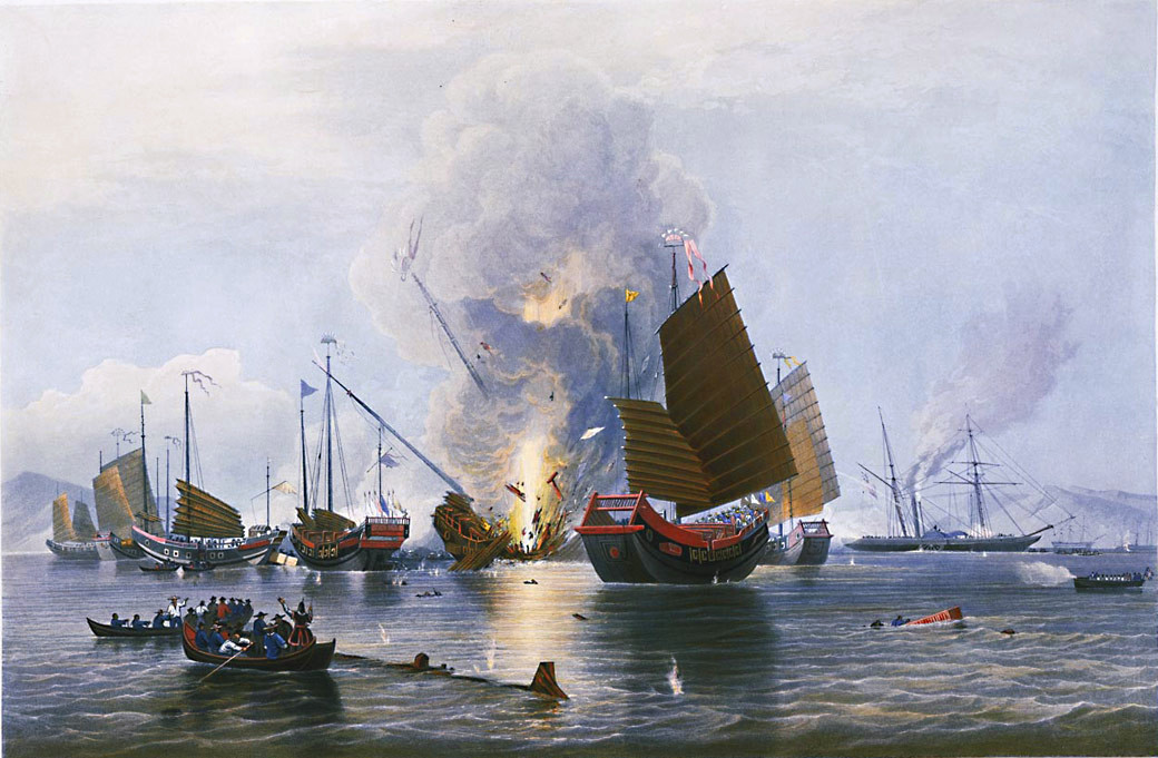 1839- First opium war begins