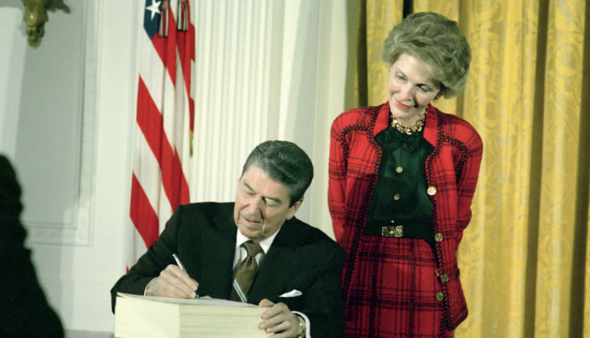 1982- President Reagan declares war on drugs
