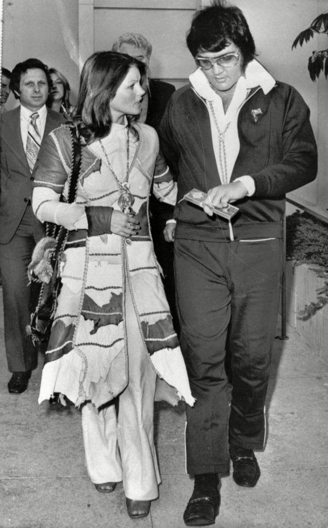 1973-Elvis & Priscilla Presley divorce