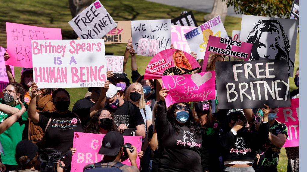 2021- LA judge rules to end Britney Spears’ conservatorship