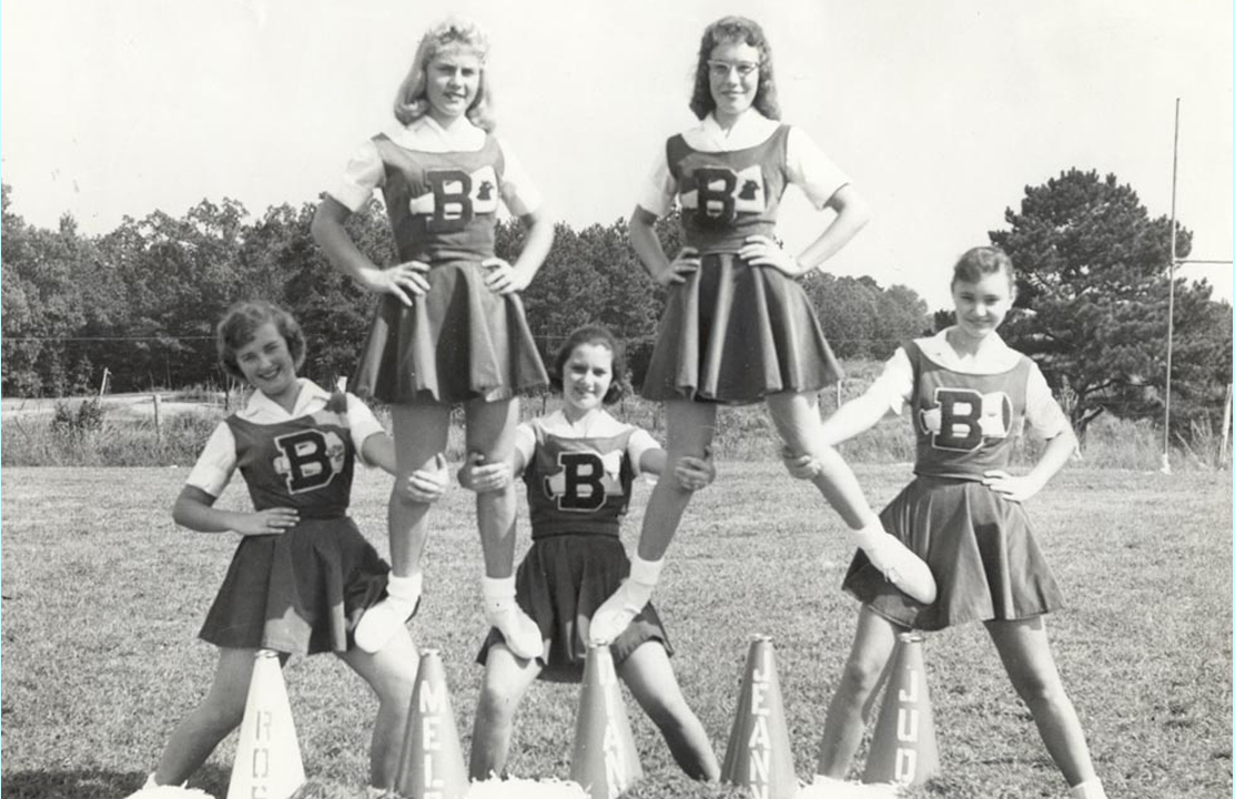 1898-  Cheerleading then becomes a sport.
