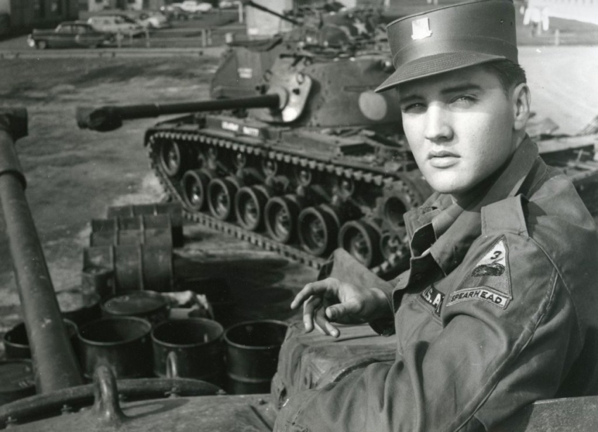 1957- Elvis Presley drafted for the Army
