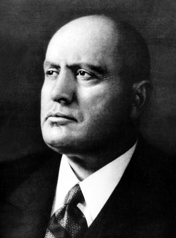 1925- Benito Mussolini names himself the dictator of Italy (II Duce) after dissolving the Italian parliament