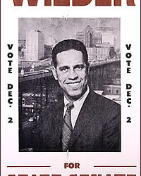 November 7, 1989 – First African American Governor: L. Douglas Wilder