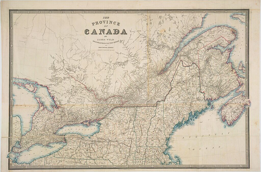 Lower & Upper Canada are United by The Union Act