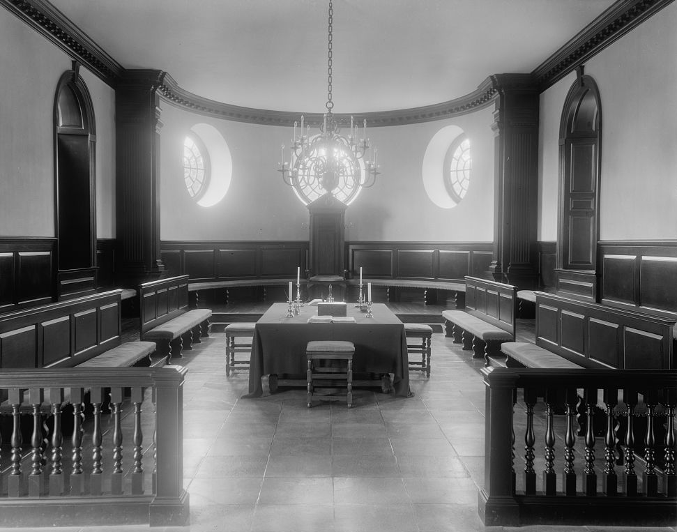 Copy of Reconstructed House of Burgesses Meeting House