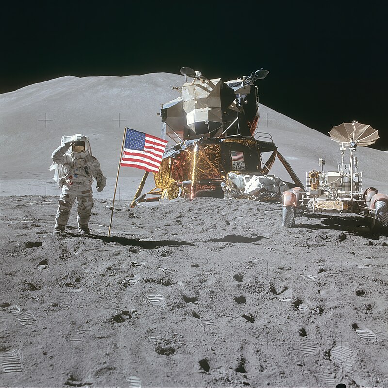 Copy of the Apollo 15 Mission to the Moon