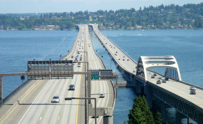 September 12, 1993 – The Floating Seattle Bridge Opened