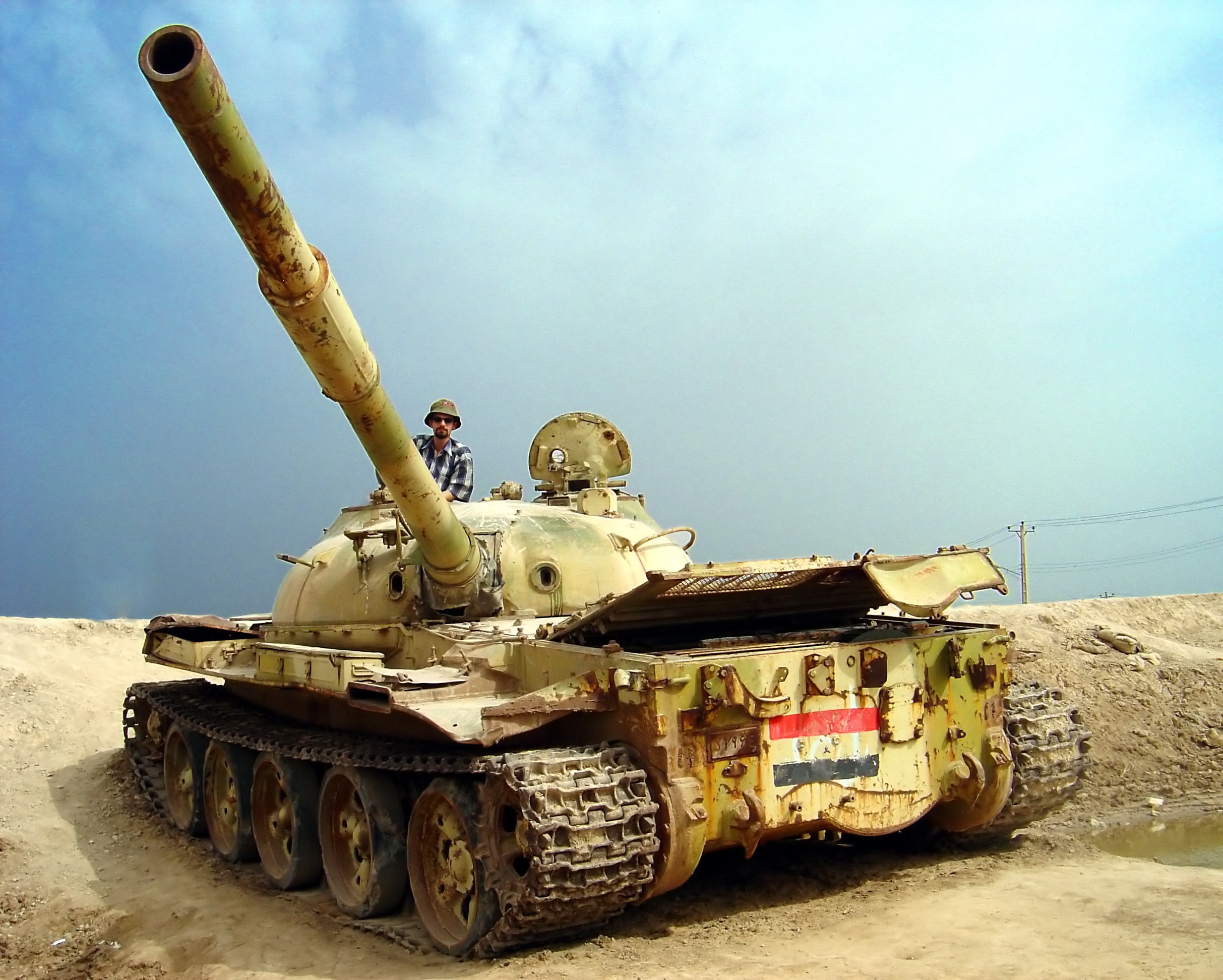 Copy of Iraqi Tank from First Gulf War