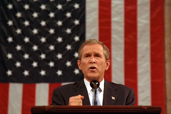 Copy of George W. Bush Address the Nation after Terror Attacks