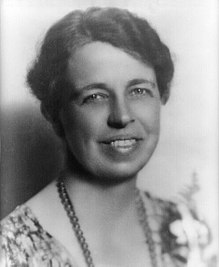 Copy of Eleanor Roosevelt in 1933