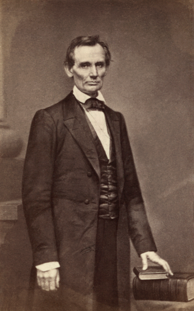 Copy of Abraham Lincoln in 1860