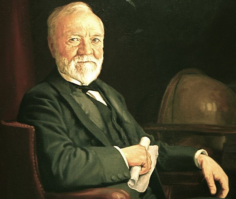 November 25, 1835 – Andrew Carnegie was Born