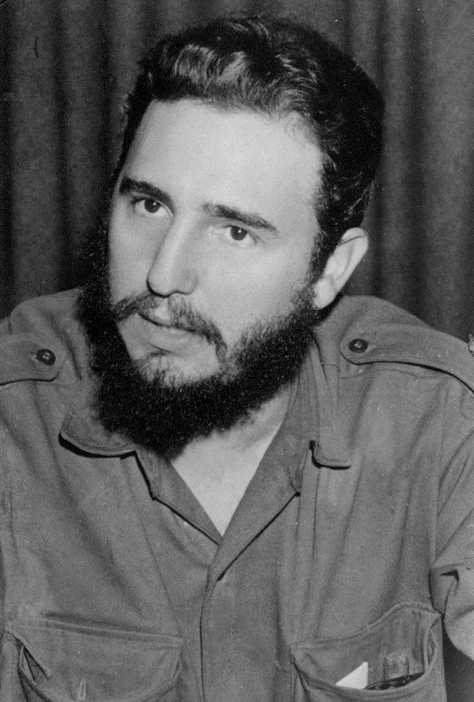 Copy of Fidel Castro in 1950