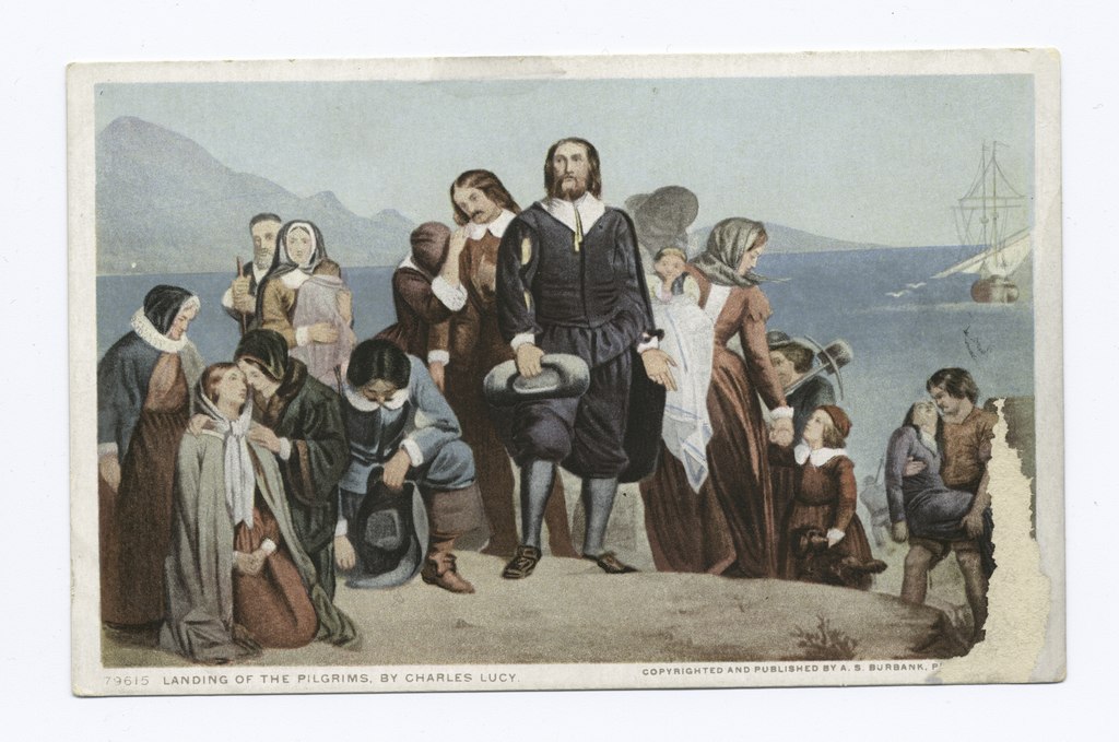 Copy of Landing of the Pilgrims in 1620