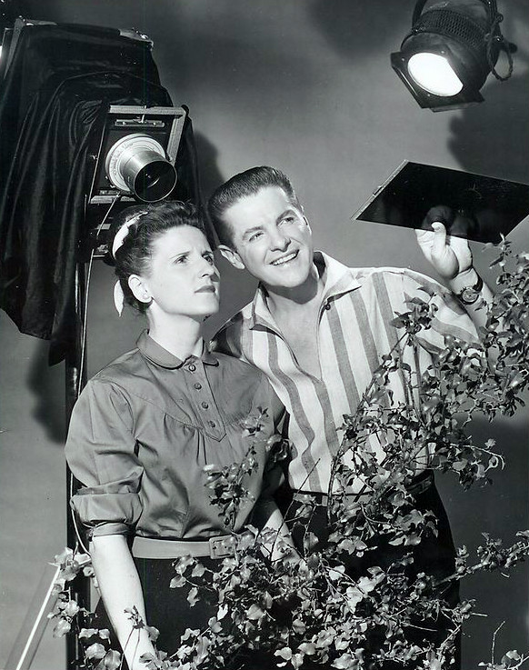 Copy of Bob Cummings on the Set of The Bob Cummings Show