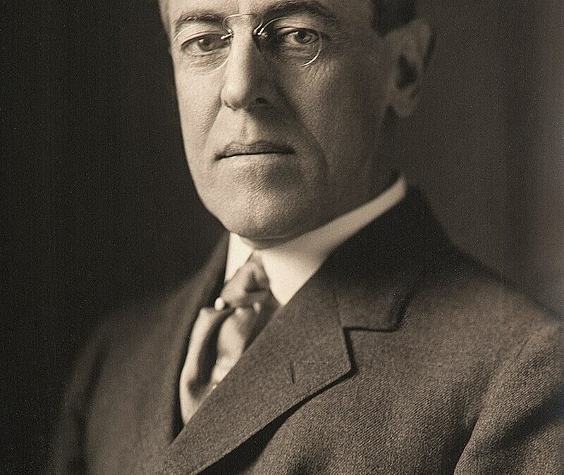 December 28, 1856 – Woodrow Wilson was Born