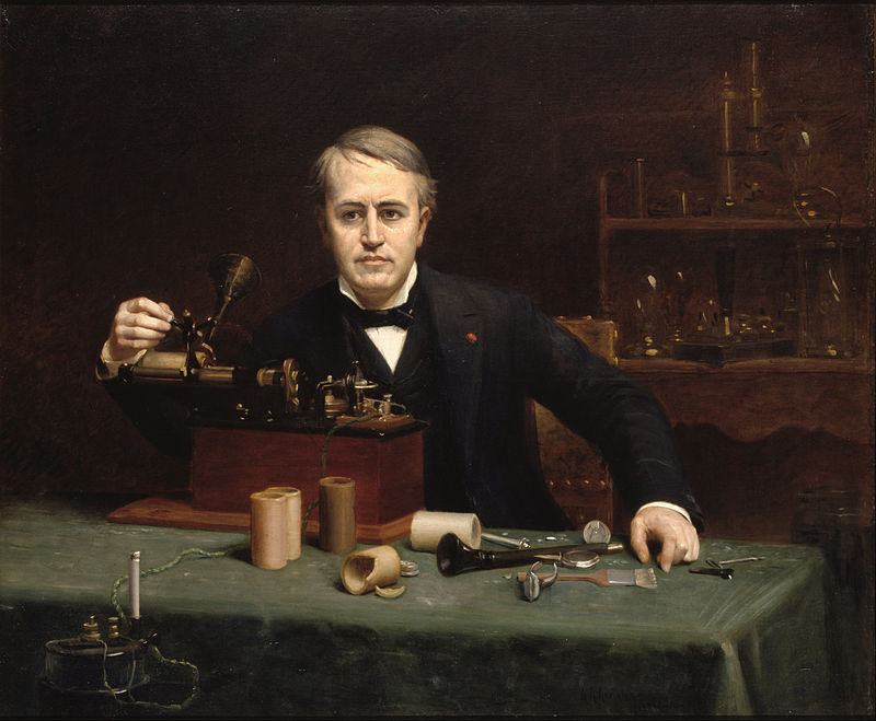 Copy of Thomas Edison Painting