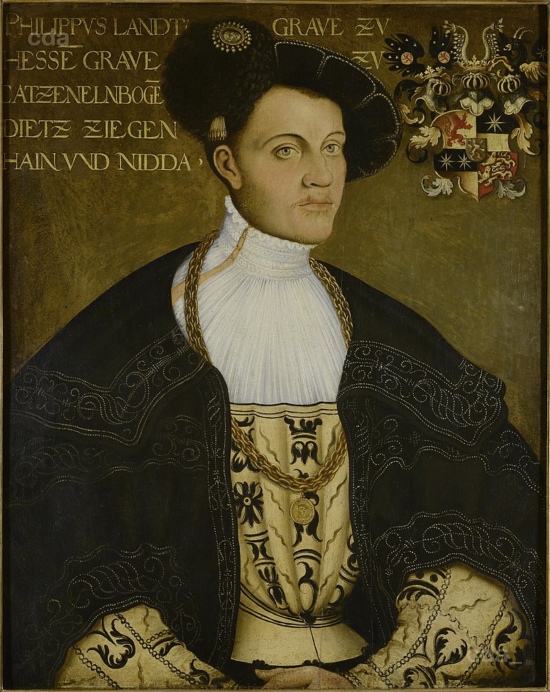 Copy of Portrait of Phillip von Hessen