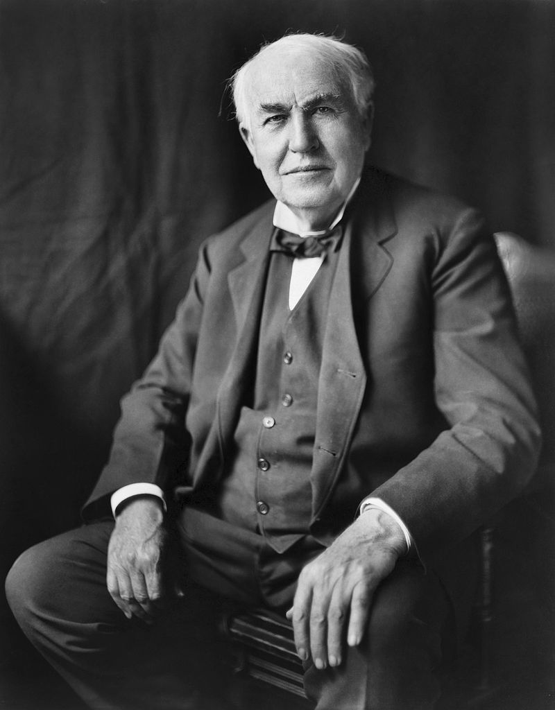 Copy of a Portrait of Thomas Edison