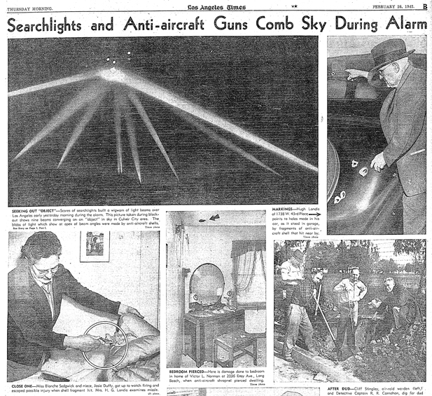 February 24, 1942 – The “Battle of Los Angeles”