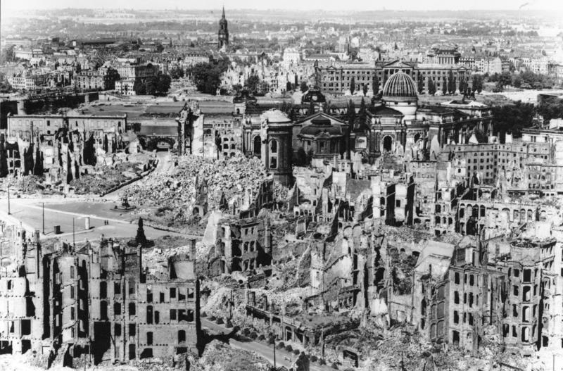 February 13,1945 – Allied Forces Began Bombing in Dresden