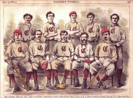 March 15, 1869 – Cincinnati Red Stockings Become First Professional Baseball Team