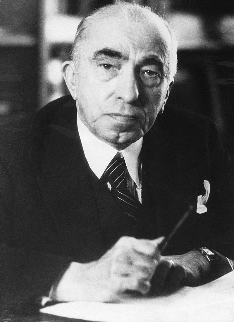 Copy of Emil Hacha in 1940