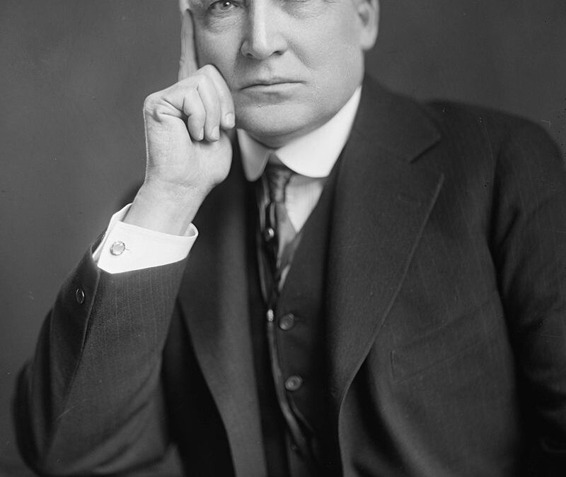 March 14, 1923- The First President to Pay Taxes: Warren G. Harding 
