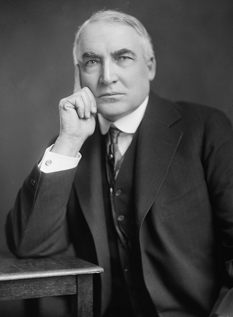 Copy of Warren G Harding Portrait
