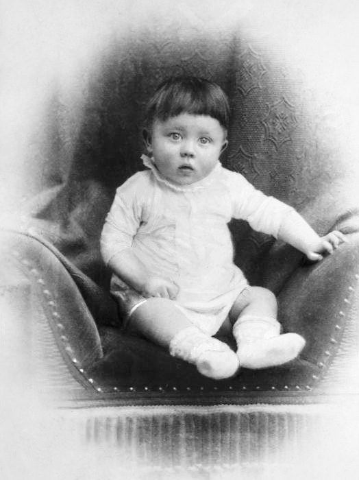 Copy of Infant Portrait of Adolf Hitler