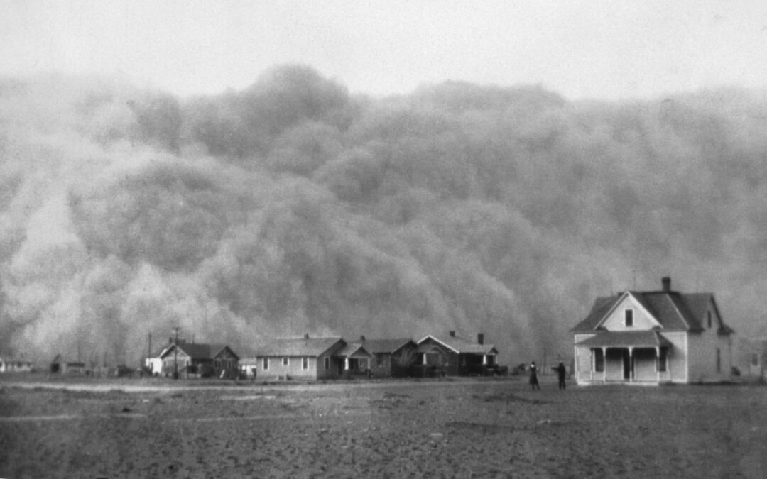 April 14, 1935- Black Sunday Dust Storm Destroys the Midwest