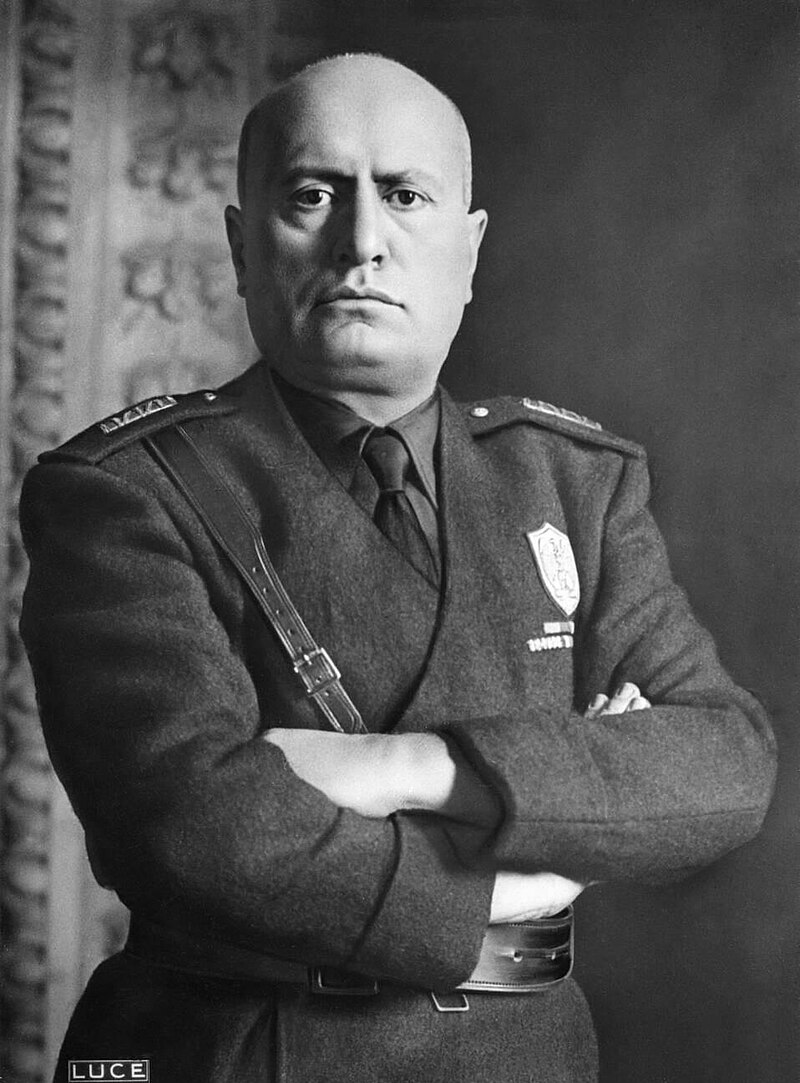 Copy of Benito Mussolini Portrait