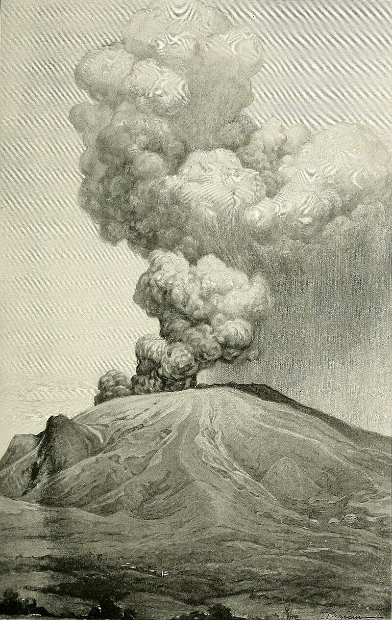 Copy of National Geographic Image of 1902 Mount Pelée Eruption