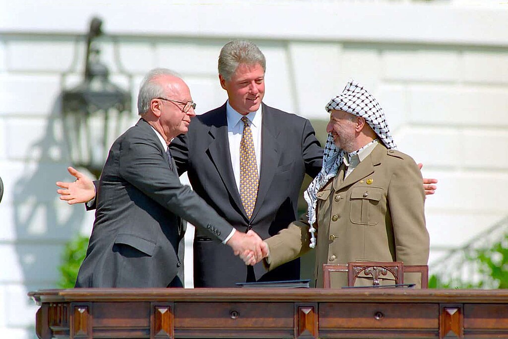 Copy of Oslo Peace Accord Handshake