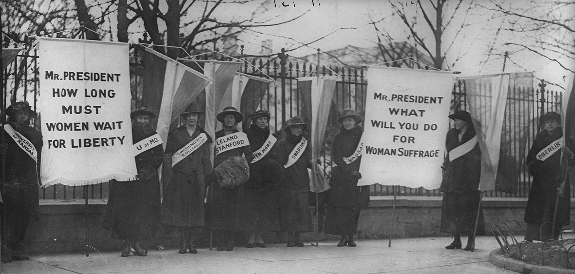 Copy of Women Picketing at White House