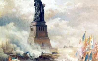 June 17, 1885- The Arrival of the Statue of Liberty in New York Harbor