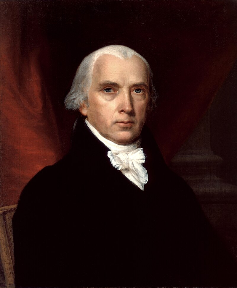 Copy of James Madison Portrait