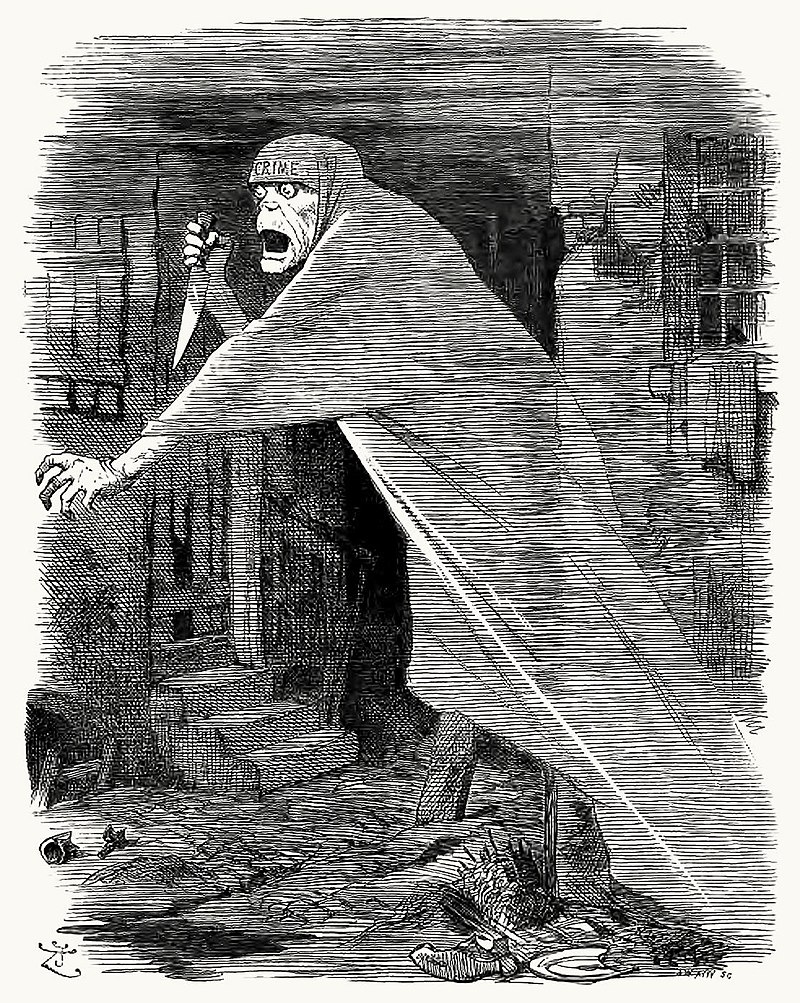 Copy of Jack the Ripper Cartoon Depiction